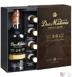 Dos Maderas „ PX 5 + 5 ” gift set Caribbean rum Williams &amp; Humbert 40% vol.  0.70 l