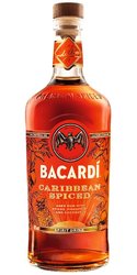 Bacardi  Caribbean Spiced  flavored Cuban spirit drink  35% vol.  0.70 l