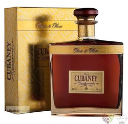 Cubaney „ Centenario ” extra aged rum of Dominican republic 41% vol.  0.70 l