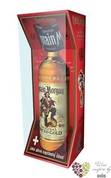 Captain Morgan „ Original Spiced Gold ” scarf gift pack Jamaican rum 35% vol.  0.70 l