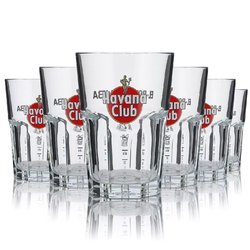 Sada skleniček Mojito a Cuba Libre Rum Havana Club  6ks