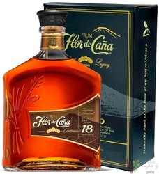 Flor de Caa  Legacy  aged 18 years Nicaraguan rum  40% vol.  1.00 l