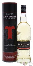 Tanduay  Silver  aged 5 years metal box filtered Filipinian rum 40% vol.  0.70 l