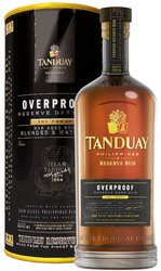 Tanduay  OVERProof Reserve  blended Filipinian rum 50.5% vol.  0.70 l