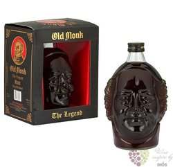 Old Monk „ the Legend ” ltd. edition Indian rum Mohan Nagar distillers 42.8% vol.    0.70 l