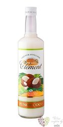 Clément „ Pina colada ” flavored liqueur of Martinique 18% vol.  0.70 l