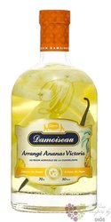 Damoiseau arrangés „ Ananas Victoria ” Ananas Vanile flavored Guadeloupe rum 30% vol.  0.70 l