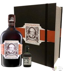 Diplomatico  Mantuano  gift set aged rum of Venezuela 40% vol.  0.70 l