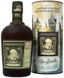 Diplomatico  Reserva exclusiva Praha  aged rum of Venezuela 40% vol.  0.70 l