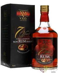 XM „ V.X.O. ” gift box aged 7 years Guyanan rum 40% vol.  0.70 l