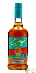 Santiago de Cuba „ Aňejo 8 aňos ” aged 8 years Cuban rum 40¦% vol.  0.70 l