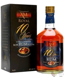 XM „ Royal ” aged 10 years Guyanan rum 40% vol.  0.70 l