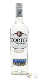 Cortez „ Blanco light dry ” white rum of Panama 40% vol.  1.00 l