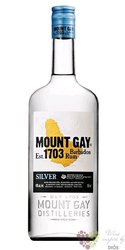 Mount Gay „ Silver ” aged rum of Barbados 40% vol.  1.00 l