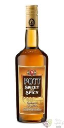 Pott „ Sweet &amp; spicy ” flavored German rum 35% vol.    0.70 l
