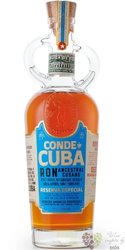 Conde de Cuba „ Reserva Especial ” Cuban rum 38% vol.  0.70 l