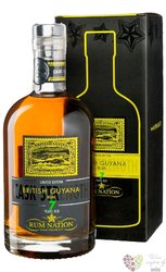 Rum Nation „ British Guayana ” aged 7 years Guyana rum 59% vol.  0.70 l