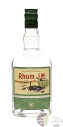 J.M Rhum blanc Martinique rum 50% vol.  0.70 l