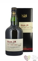 J.M Rhum  Multimillesime 03-05  Martinique rum 42.3% vol.  0.50 l