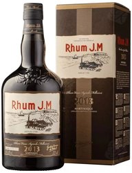 J.M Rhum 2013 vintage Martinique rum  43.8% vol.  0.70 l