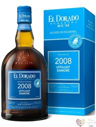 El Dorado 2008 „ Uitvlugt Enmore ” unique rum of Guyana by Demerara 47.4% vol.  0.70 l