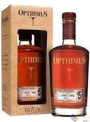 Opthimus  Res Laude ed. 2016  aged 15 years Dominican rum 38%vol.  0.70 l