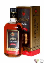 Estelar „ Extra Aňejo ” aged 5 years rum of Ecuador 38% vol.   0.70 l
