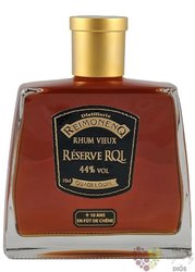 Reimonenq vieux  Rserve RQL  aged rum of Gaudeloupe 44% vol.  0.70 l