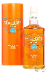 New Grove  Bourbon cask  aged Mauritian rum 40% vol.  0.70 l