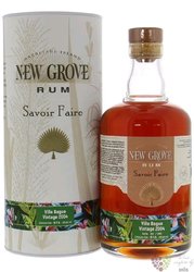 New Grove Savoir Faire 2004  Ville Bague  aged Mauritian rum 45% vol.  0.70 l