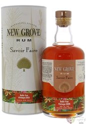 New Grove Savoir Faire 2005  Belle Vue  aged Mauritian rum 45% vol.  0.70 l