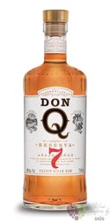 Don Q „ Reserve ” aged 7 years Puerto Rican rum 40% vol.  0.70 l