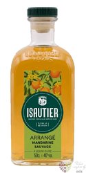 Isautier Arrangé „ Mandarine Sauvage ” flavored Reunion rum 40% vol.  0.50 l