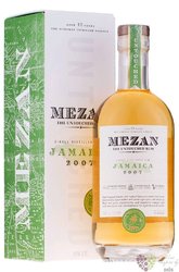 Mezan Single distilery 2007  Monymusk  aged Jamaican aged rum 40% vol. 0.70 l