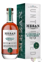 Mezan Single distilery 2010  Mezan  aged Dominican rum 46% vol.  0.70 l