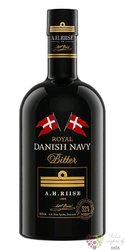 A.H. Riise Royal Danish Navy „ West Indian Navy bitter ” herbal liquer 32% vol.  0.50 l