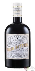 A.H. Riise „ Pharmacy 1838 Bitter ” Danish herbal liqueur 40% vol.  0.70 l