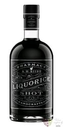 A.H. Riise „ Pharmacy Liquorice Shot ” Danish herbal liqueur 18% vol.  0.70 l