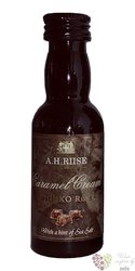 A.H. Riise „ Sea salt &amp; Caramel ” Carribean rum cream liqueur 17% vol.  0.05 l