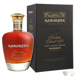 Karukera agricole vieux „ Hors d´Age Cuvée Ch.Colomb 1493 ” rum of Guadeloupe 45% vol.  0.70 l