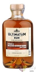 Ultimatum Single cask „ Ballechin Bourbon Barrel ” aged Guyanan rum 43.1% vol.  0.70 l