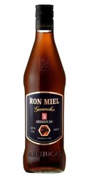 Arehucas miel „ Guanche ” flavored honey´s rum of Canaria Islands 20% vol.  1.00 l