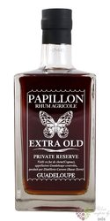 Papillon agricole tres vieux  Xo Private reserve  rum of Guadeloupe by Montebello 43% vol.  0.70 l