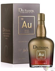 Dictador  Au Aurum  aged Colombian rum 40% vol.  0.70 l