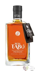 Tabú „ Premium autentico ” aged rum of Dominican republic 40% vol.  0.70 l