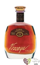 Vizcaya „ Vxop cask no.21 ” Cuban formula rum of Dominican republic 40% vol.  0.70 l