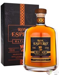 Espero  Ultimo  blended Caribbean rum 42% vol.  0.70 l