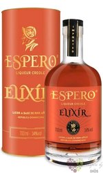 Espero  Elixir  gift tube flavored Dominican rum 34% vol.  0.70 l
