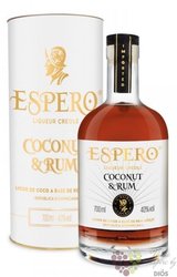 Espero  Coconut &amp; rum  flavored Dominican rum 34% vol.  0.70 l