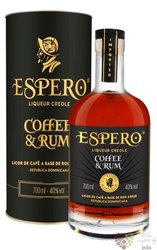 Espero  Coffee &amp; rum  flavored Dominican rum 34% vol.  0.70 l